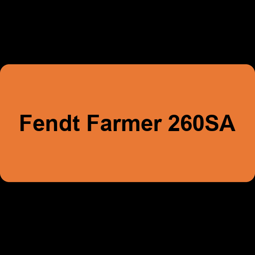Fendt Farmer 260SA